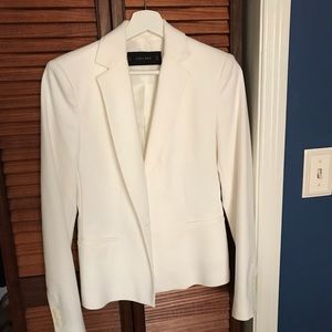 Zara white blazer
